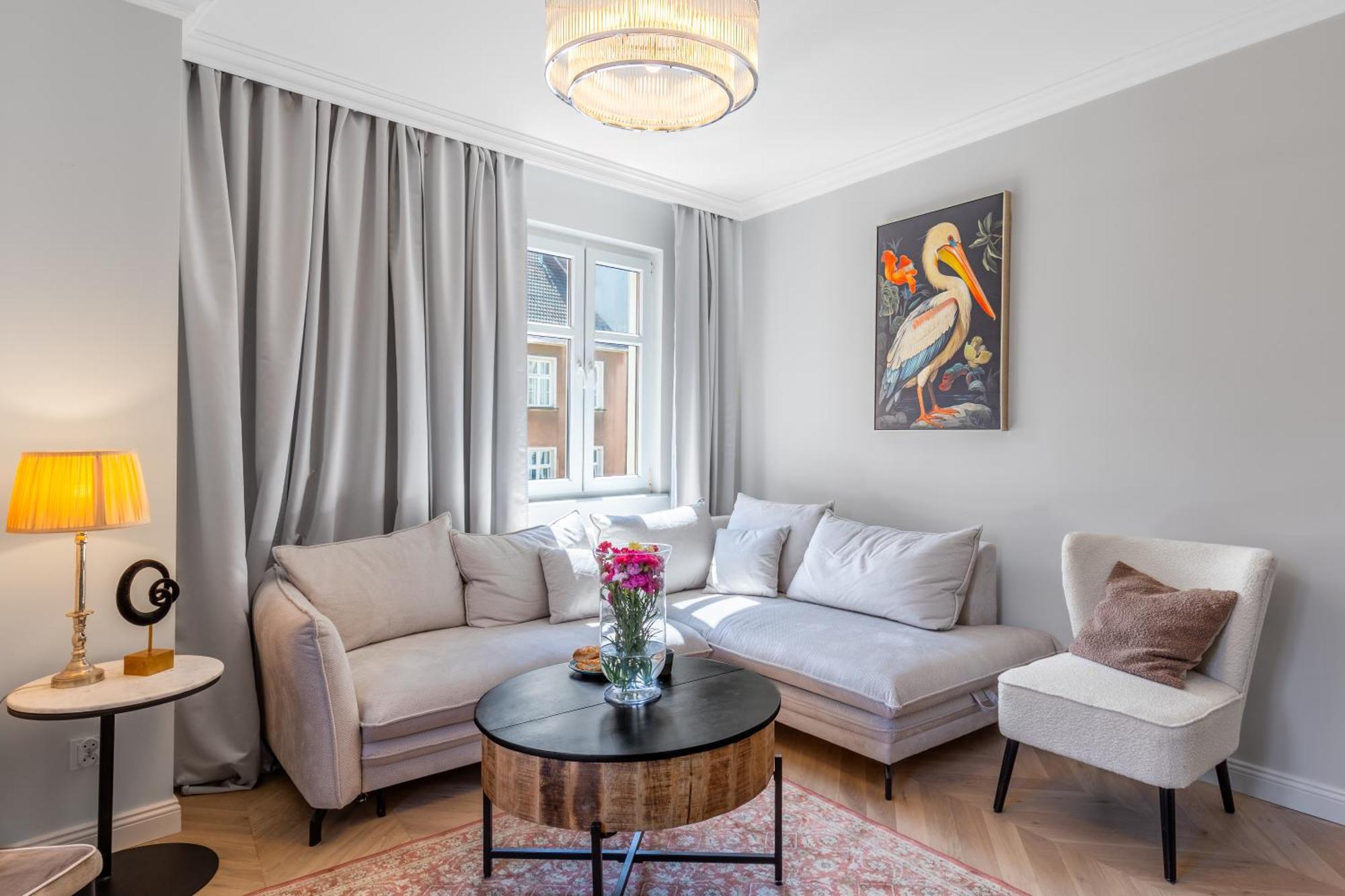 Stylowy Apartament W Sercu Starowki Z Widokiem Na Motlawe Gdańsk Zewnętrze zdjęcie